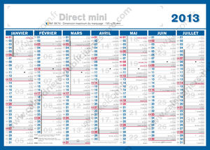 Petit calendrier, Mini Direct 1