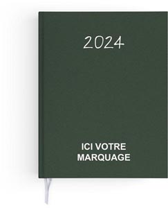 Agenda 2024 emboite semainier naturel - 210 x 270 mm 2