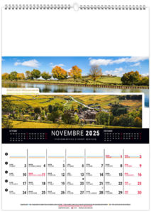 Calendrier mural france panoramique 2025 10