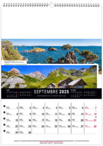 Calendrier mural france panoramique 2025 8