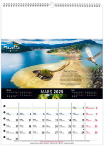 Calendrier mural mayotte 2025 2