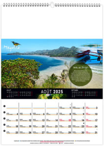 Calendrier mural mayotte 2025 7
