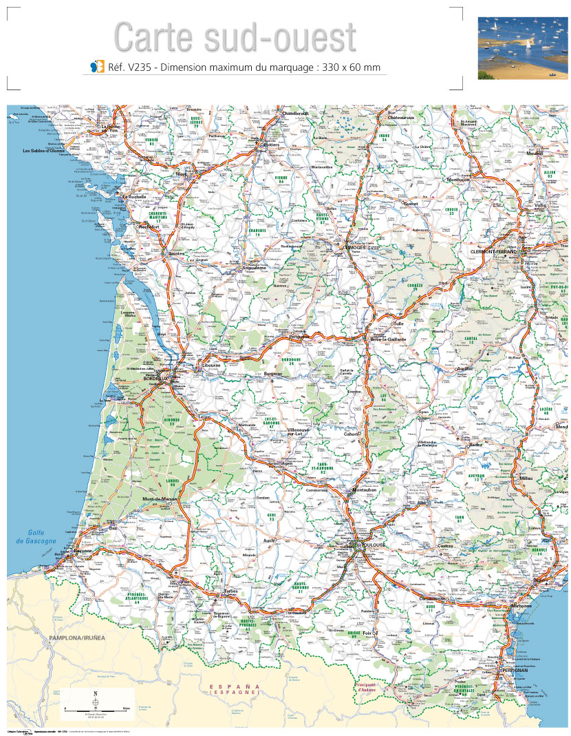 carte-du-sud-ouest-france