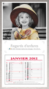 calendriers publicitaires bloc artiste - Calendrier Personnalise