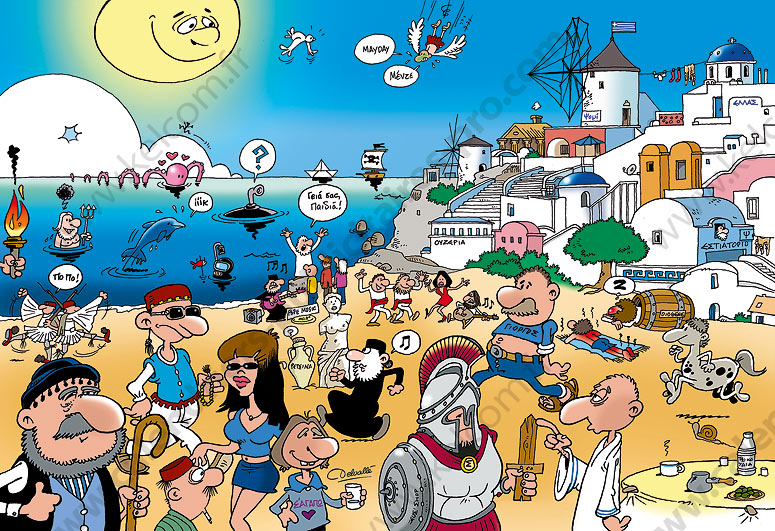 Calendrier Illustré BD Humour, personnalise