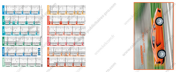 Calendrier publicitaire code route, Le Code de la Route