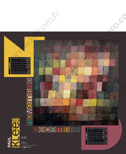 Calendrier publicitaire peintres, Impression Paul Klee 7