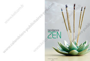 Calendriers de poches publicitaires Zenattitude, Zenattitude 1