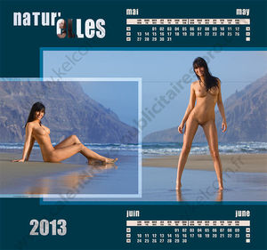 Calendriers publicitaires femmes, NaturEllement 4