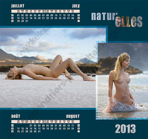 Calendriers publicitaires femmes, NaturEllement 5