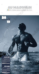 Calendriers publicitaires hommes, Homniprésent 2