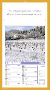 Bloc illustré publicitaire, Paysage de France 12