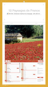 Bloc illustré publicitaire, Paysage de France 5