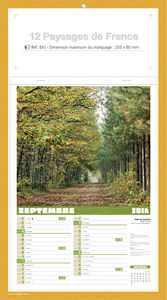 Bloc illustré publicitaire, Paysage de France 9