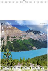 Calendrier illustré publicitaire,Lumières d'eau 5