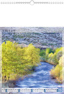 Calendrier illustré publicitaire,Lumières d'eau 7