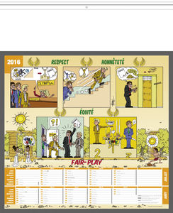 Calendrier publicitaire illustré humour,  Humour 3