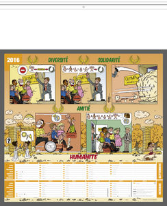 Calendrier publicitaire illustré humour,  Humour 4