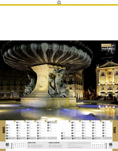 Calendrier publicitaire personnalisé paysage, Photos de Provinces 2