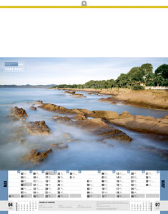 Calendrier publicitaire personnalisé paysage, Photos de Provinces 3