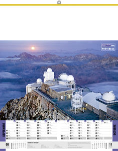 Calendrier publicitaire personnalisé paysage, Photos de Provinces 5