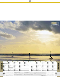 Calendrier publicitaire personnalisé paysage, Photos de Provinces 6