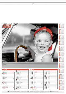Calendrier publicitaire photographe, Enfants 3