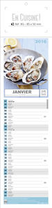 Calendrier publicitaires illustrés cuisine, En cuisine !