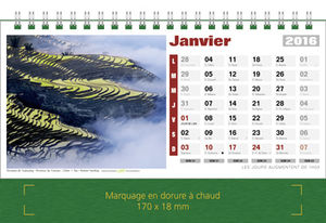 Calendriers chevalets publicitaires, Chevalet du Monde 1