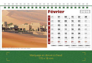 Calendriers chevalets publicitaires, Chevalet du Monde 2