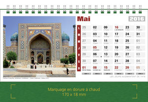 Calendriers chevalets publicitaires, Chevalet du Monde 5