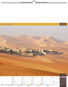 Calendriers illustrés publicitaires, Autour du Monde 5