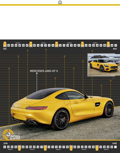 Calendriers publicitaires auto, Passion de l'auto 3