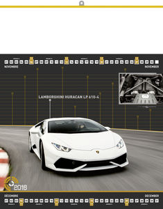Calendriers publicitaires auto, Passion de l'auto 6