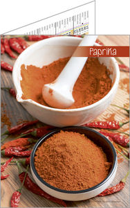 Calendriers publicitaires de poche épices, Saveurs épicées 1