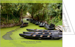 Calendriers publicitaires de poches France, Paysages de France 1