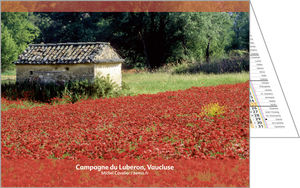 Calendriers publicitaires de poches France, Paysages de France 3