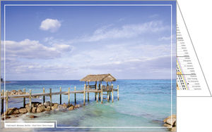 Calendriers publicitaires de poches plage, Plages Cocotiers 3