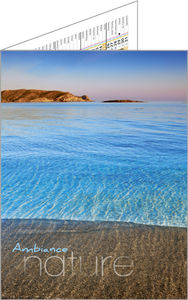 Calendriers publicitaires de poches, Nature Passion