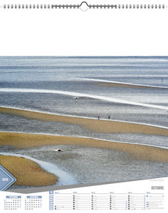 Calendriers publicitaires feuillets France, Calendrier Pays de France 10