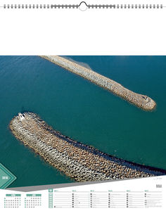 Calendriers publicitaires feuillets France, Calendrier Pays de France 5