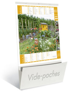 Calendriers publicitaires jardins vide poche, Gardens 1