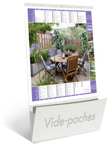 Calendriers publicitaires jardins vide poche, Gardens 2