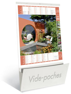 Calendriers publicitaires jardins vide poche, Gardens 5