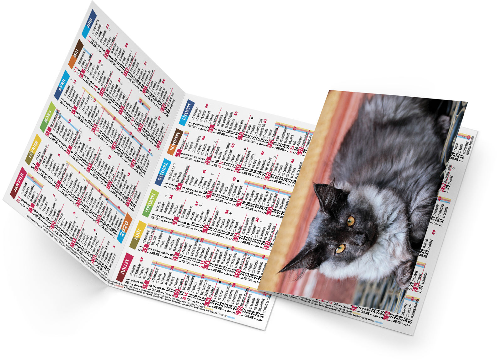 Calendrier de poche personnalisable Félix