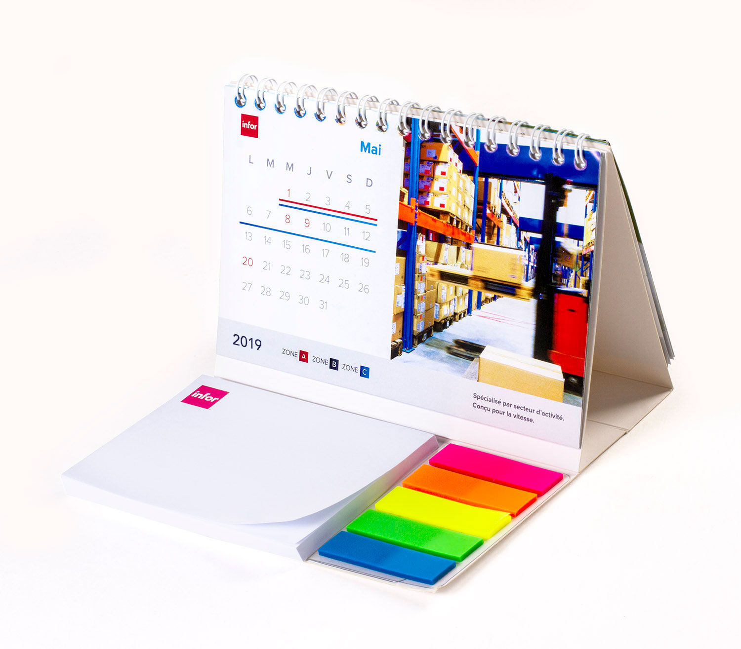 Calendrier Publicitaire Blocs Notes | Tibesti