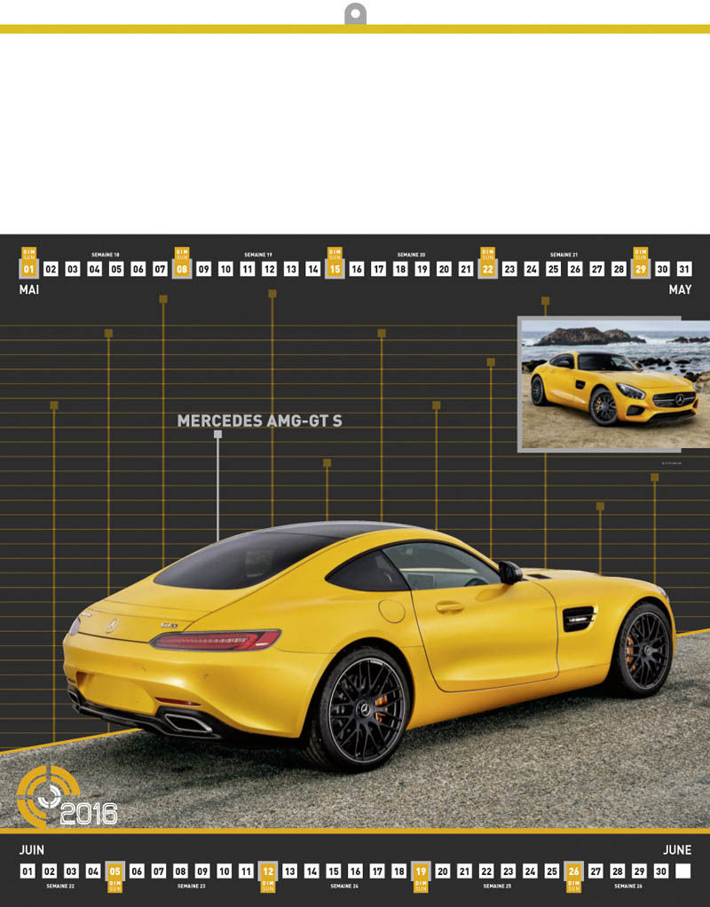 Calendriers publicitaires auto | Calendrier illustre publicitaire ...