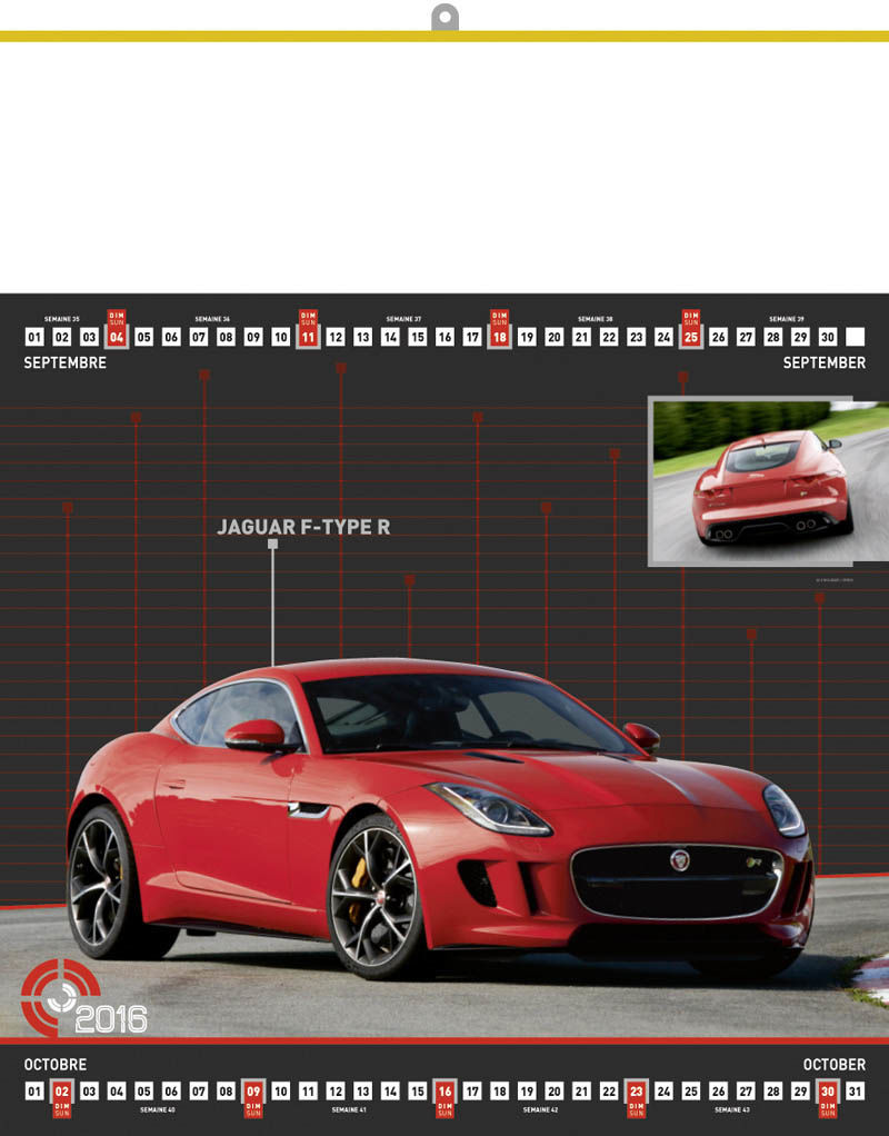 Calendriers publicitaires auto | Calendrier illustre publicitaire ...