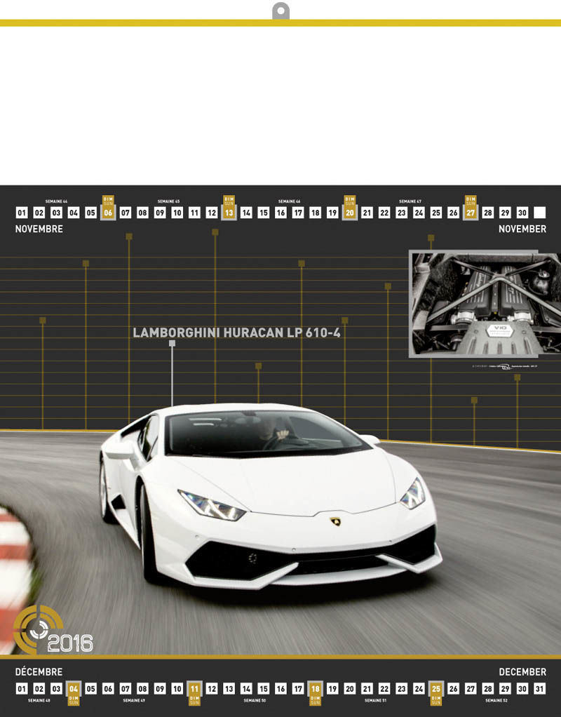 Calendriers publicitaires auto | Calendrier illustre publicitaire ...