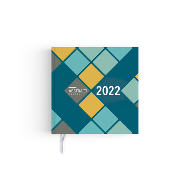 Agenda personnalisée Carré - emboîté création 2022